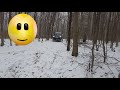 Прогулка зимним лесом | Pajero Sport off-road | 4K