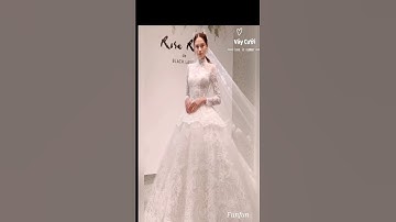 #shorts ✨✨Mẫu váy cưới cho cô dâu iêu thích sự đơn giản nhưng vẫn sang trọng #vaycuoi #funfun