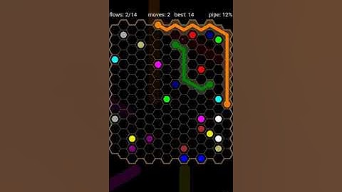 How To Solve Flow Free Hexes Premium 14x14 Mania Level 47 Board Walk Through Solution Walkthrough