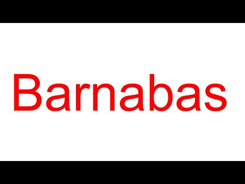 Video: Hvem er Mark, fetteren til Barnabas?