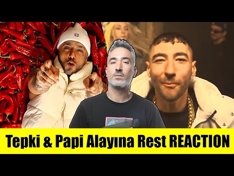 Tepki, Sagopa Kajmer ve Uzi'ye Eğlenceli Diss Attı! Papi - Alayına Rest Reaction