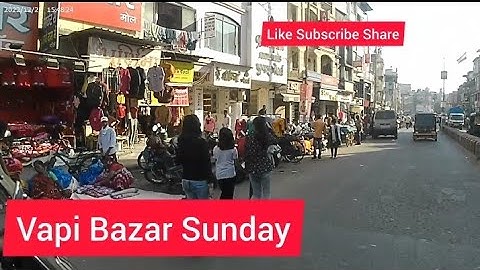 Vapi Bazar Sunday #vapi #vapitown #vapibazarsunday #champ3889 #vapimarket