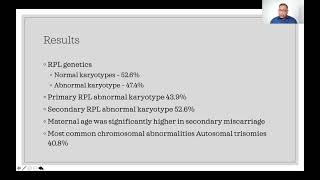 RPL: Recurrent Pregnancy loss : how much role does genetics play