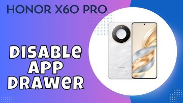 How to Enable App Drawer on Honor X60 Pro - Disable App Drawer