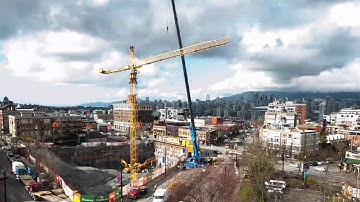 The Independent Crane Installation Time Lapse