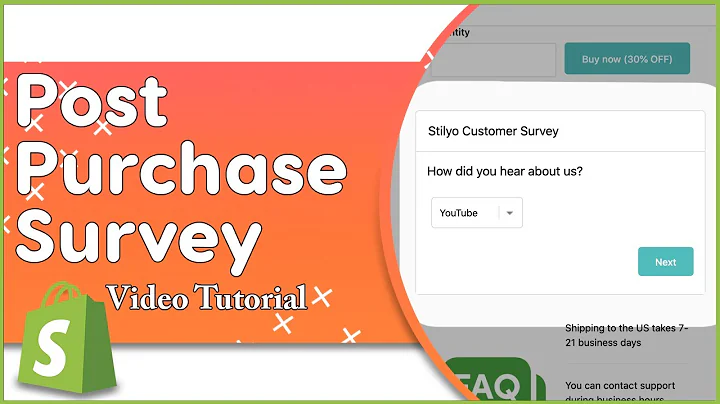 Enhance Customer Experience with Post Purchase Surveys