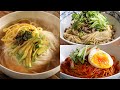 SUB) 후루룩 한 입에 말아 쏙! 국수 3가지 🍜 : 3 Korean Noodles Recipes [아내의 식탁]