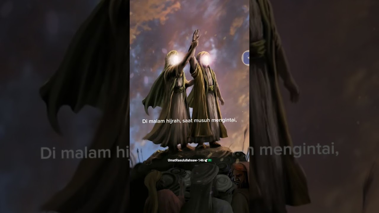 puisi tentang persahabatan ali bin Abi thalib ra dengan muhammad saw🥹💖🩷