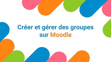 Moodle 4 : Créer et gérer des groupes