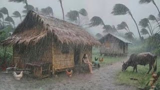 Best Life in A Himalayan Shepherd’s During The Rainy Day | Most Relaxing | Village Documentary Video