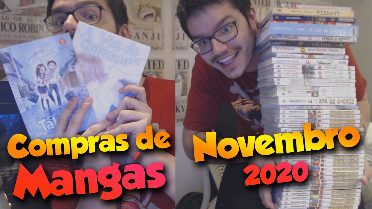BLACK FRIDAY DA AMAZON! - COMPRAS DE MANGÁS NOVEMBRO/2020