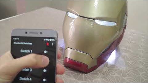 Iron Man helmet with Arduino inside