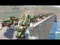 Missile Strike Blows Up Russian Fuel Supply Truck Crossing Broken Bridge