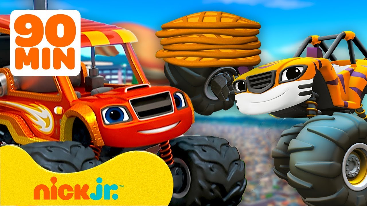 Blaze And The Monster Machines The Pickle Family Campout Blaze and the Monster Machines: Season 4 - The Pickle Family Campout