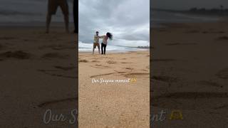 Our Siyara moment From Goa Trip 🥰💕🧿 #coupleshorts #sakshitalksskin #relationshipgoals #trending