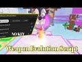 +1 Weapon Evolution Script|Auto Win, Auto clicker, Auto Rebirth