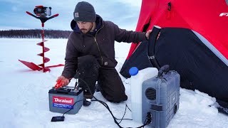 Building a Portable Diesel Heater | Hot Tent Ice Fishing