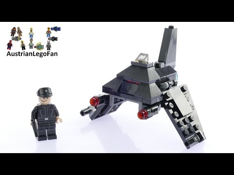 Lego Star Wars 75163 Krennic´s Imperial Shuttle™ Microfighter - Lego Speed Build Review