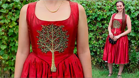 Making a modernized 18th century dress with hella ...