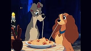 Lady And The Tramp 1955 Scene Bella Notte