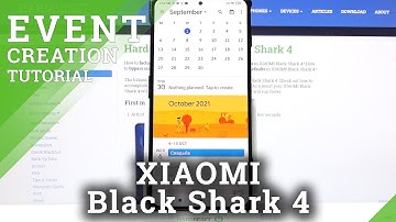 How to Add Event to Calendar in XIAOMI Black Shark 4 - Use Calendar