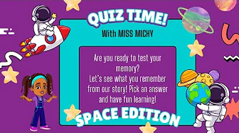 Miss Michy’s Quiz Time! 🚀 Space Trivia for Kids | Learn About Planets with Fun Questions!