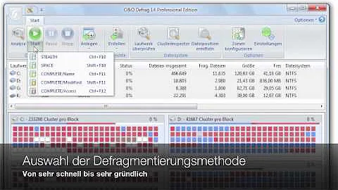 O&O Defrag 14 - Maximale Performance für Ihren PC