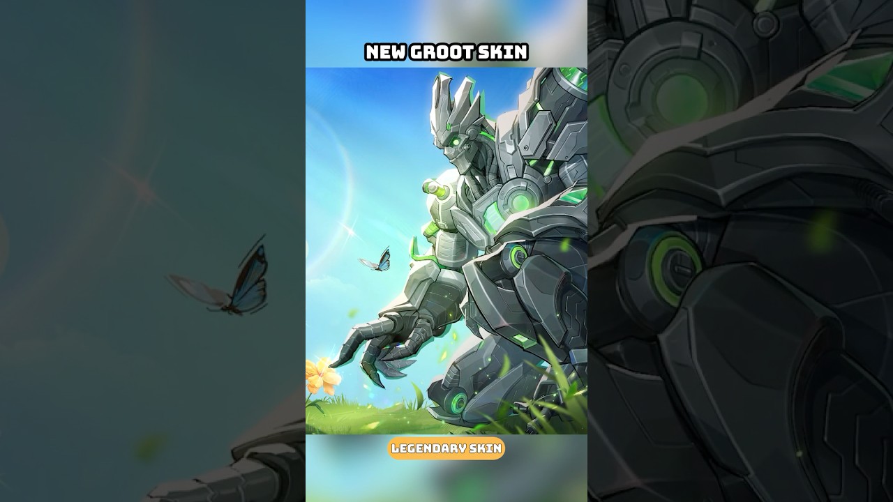 NEW Groot Mecha-Flora skin - Marvel Rivals