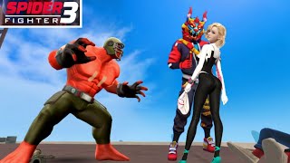 💥SPIDER FIGHTER 3💥 Rescue the HACKER GIRL with NEW SKINS.