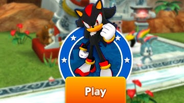 Sonic run with SHADOW - Sonic Dash 2021 GamePlay All characters unlock Sonic Movie