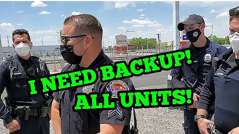 Officer Blaylock Trespassing People From Public Al...