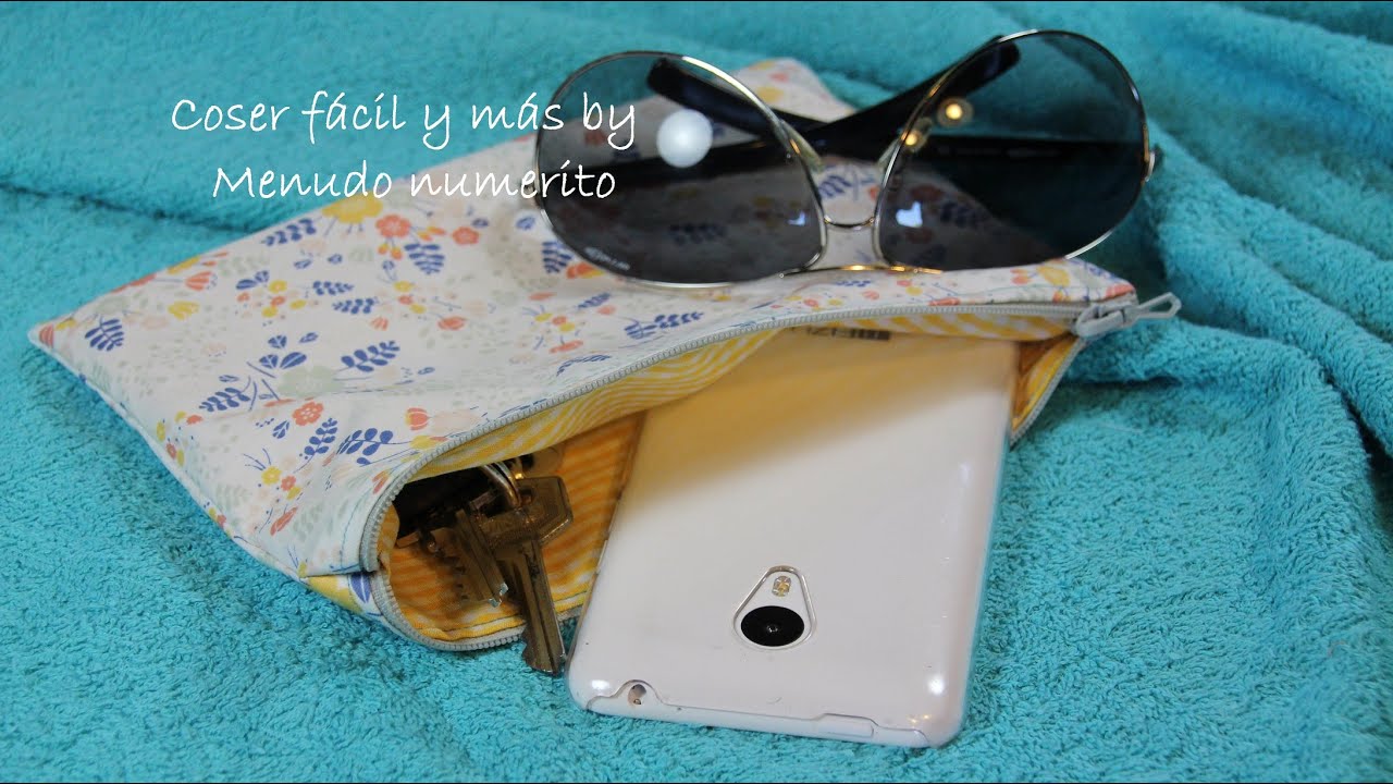 Cómo hacer un neceser fácil para la playa