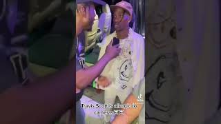 Travis Scott is allergic to cameras☠️☠️ #shorts #funny Wealth