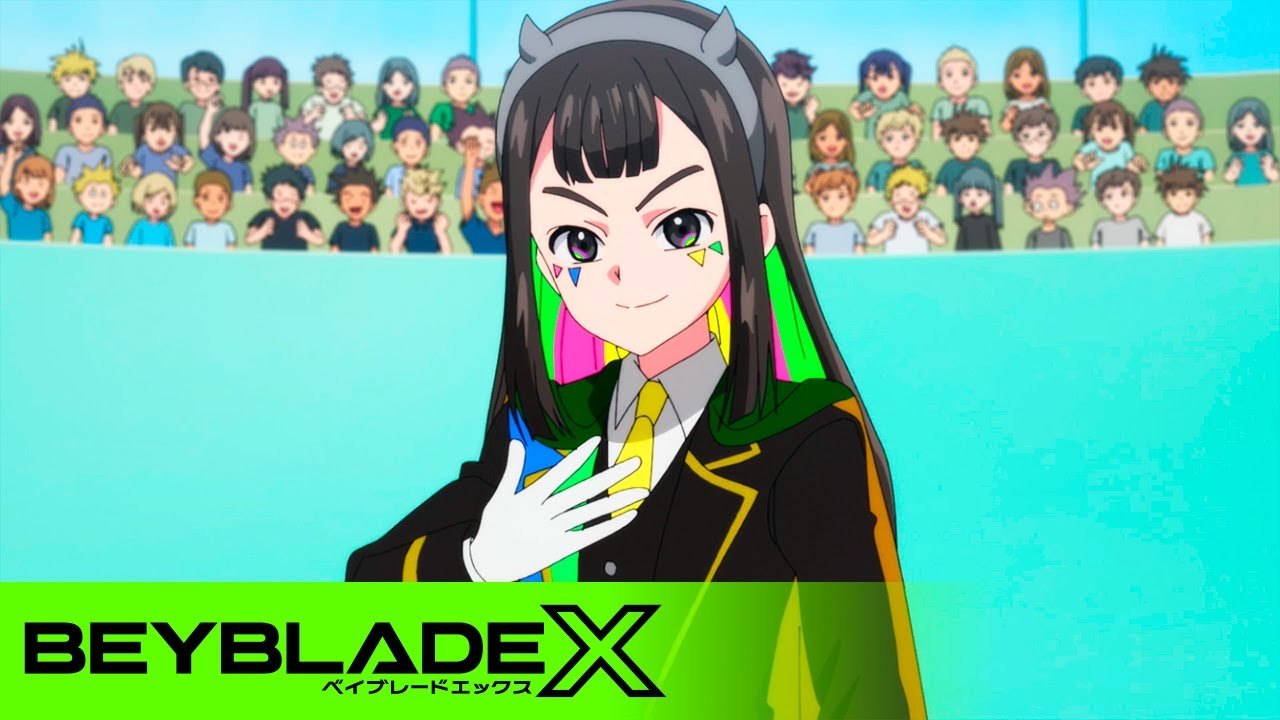 ¡Multi Nana-iro está en el Equipo Persona! | BEYBLADE X EP3 | Clip Oficial