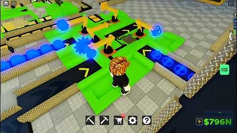 I made Cosmic Powerglove in Factory Simulator (tier 6)