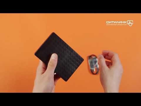 Обзор внешнего диска HDD SEAGATE Expansion Portable STEA1000400 | Ситилинк