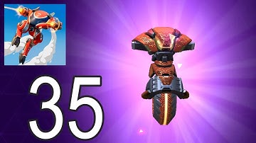 Mech Arena: Robot Showdown - Gameplay Walkthrough Part 35 - Killshot Golden Glow Skin (iOS, Android)