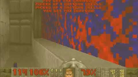 DOOM Core (dcv.wad) AutoDoom coop MAP01: Stratos One