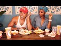 POPEYES CHICKEN MUKBANG | BROTHER AND SISTER QUESTION GAME / TAG