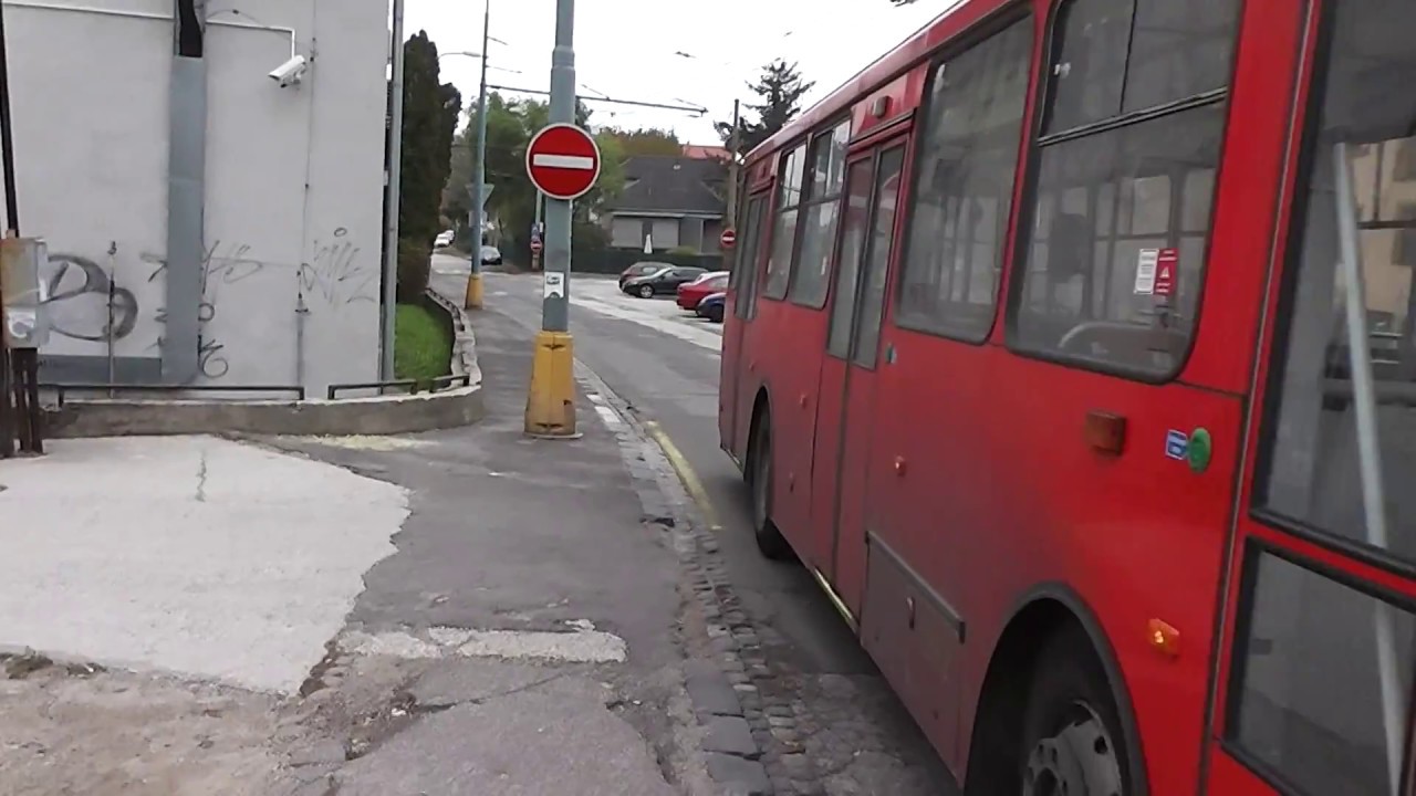 Trolejbus Škoda 14Tr Ev.č 6262 Dopravný Podnik Bratislava