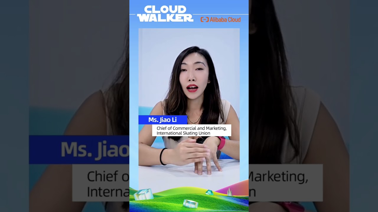 Ms. Jiao Li, Chief of Commercial and Marketing, International Skating Union | CloudWalker
