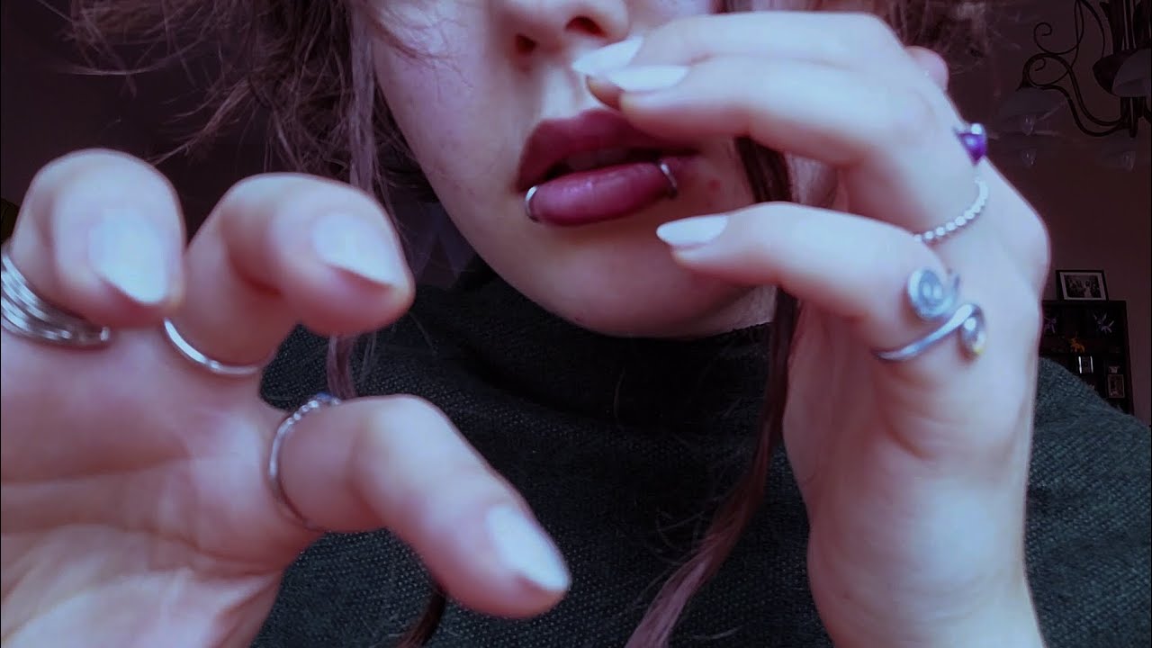 ASMR🪻 Closeup Personal Attention, Hand Movements and Mouth Sounds to help you RELAX💤