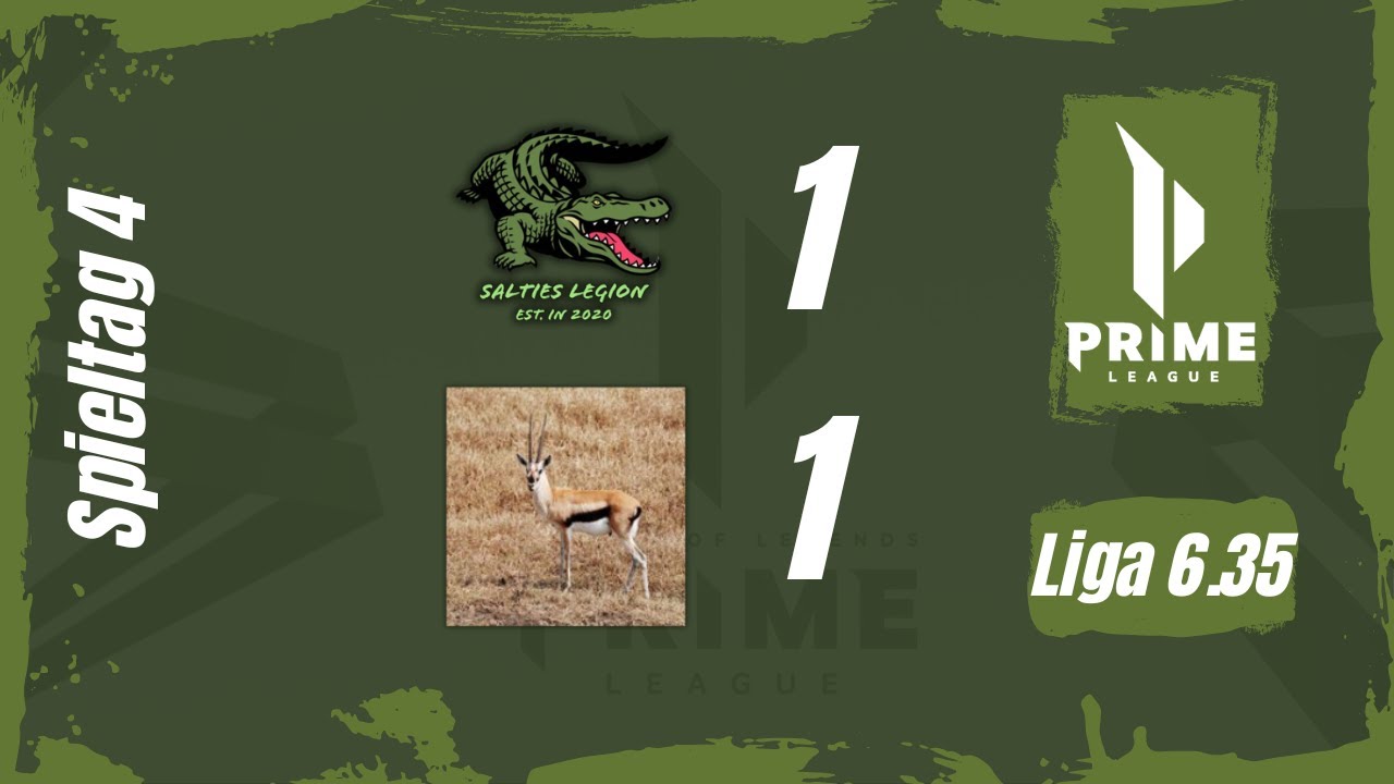 Prime League Spring Split 2024 // Salties Legion gg. Gazellen eSports