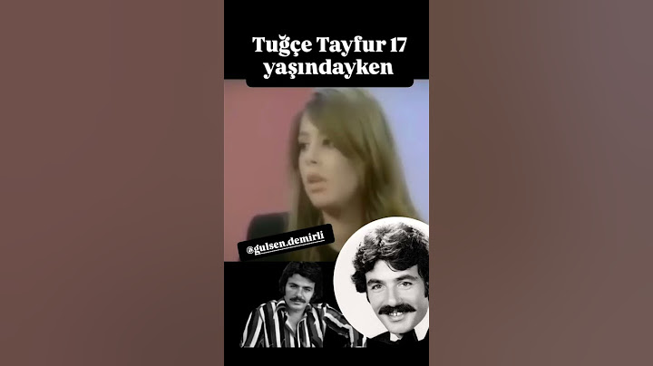 Tuğçe Tayfur 17 yaşındayken #tuğçetayfur #ferditayfur #neclanazır #ferdibaba #ferdi #ferdifans