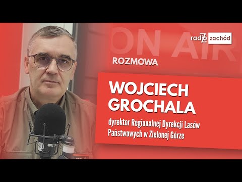 Wojciech Grochala, dyrektor Regionalnej Dyrekcji Lasów Państwowych w Zielonej Górze