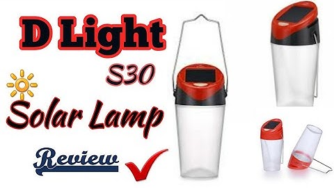D.Light Solar light review #SOLARLIGHT #DLIGHT #SOLARLAMP