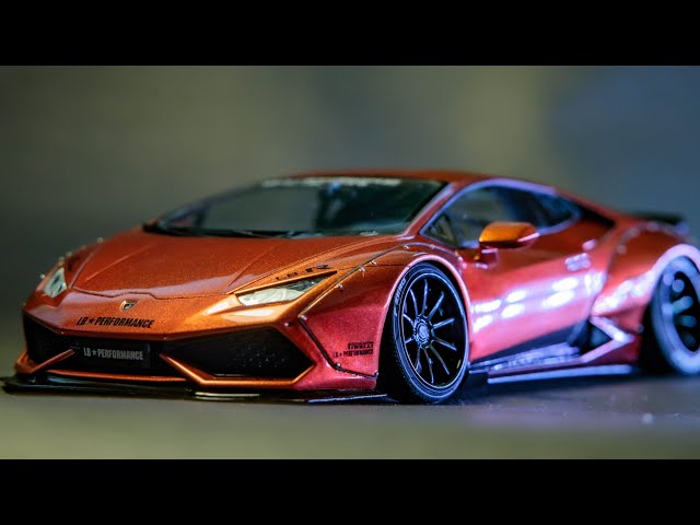 模型時間』 1/24 LB-WORKS Lamborghini Huracan AOSHIMA LBWK 自由步行