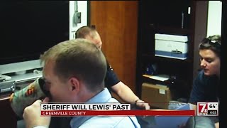 Documents detail Lewis' past history as a deputy