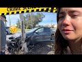 Alisson got into a very bad car accident    vlog1777