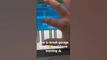 How to break garage band